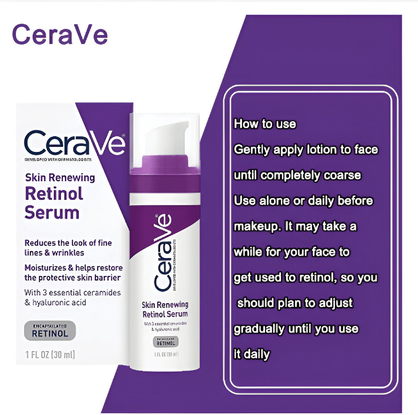 CeraVe Skin Renewing Retinol Serum